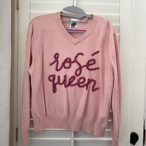 Queen of Sparkles Rosé Queen Sweater